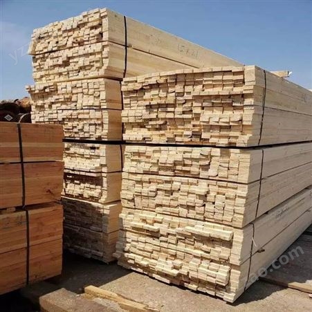 建筑木方直供 松木木方 进口木方 白松建筑方木量大从优 _呈果木业