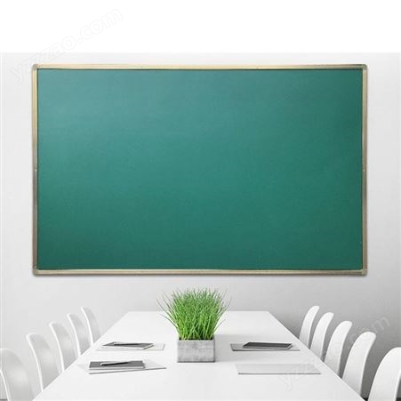 批发学校书写绿板定制 白板黑板学校教室绿板挂式推拉板 推拉白板