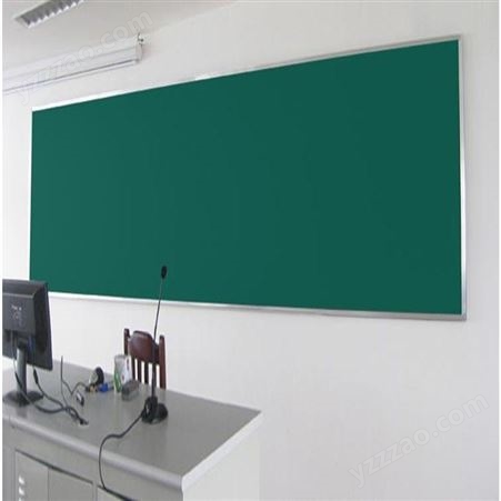 批发学校书写绿板定制 白板黑板学校教室绿板挂式推拉板 推拉白板