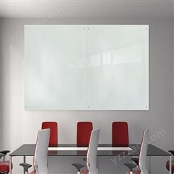 进口投影书写两用玻璃白板150*200cm北京磁性玻璃白板可定做尺寸