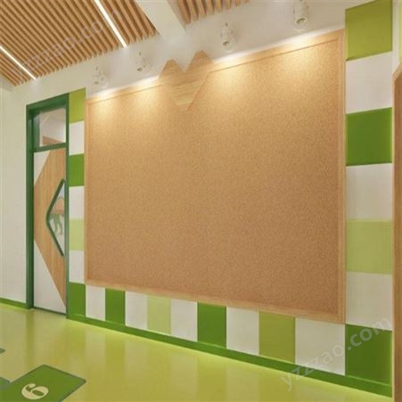 郑州利达文仪软木板 软木卷材 幼儿园展示栏 软木墙