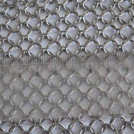 安平瑞申生产销售316不锈钢刷锅网洗锅网金属圆环网 厨房神器清洁刷锅网