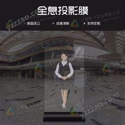 上海争飞全息投影膜夜间旅游灯光秀立体投影3d成像广告橱窗膜