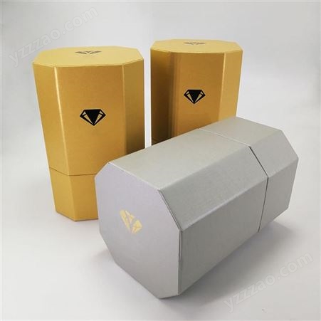 跨境鹿西包装直供礼品盒纸质 异形盒八角形包装纸盒定制Logo