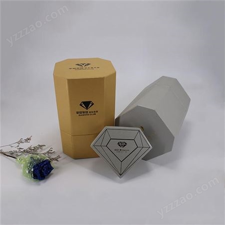 跨境鹿西包装直供礼品盒纸质 异形盒八角形包装纸盒定制Logo