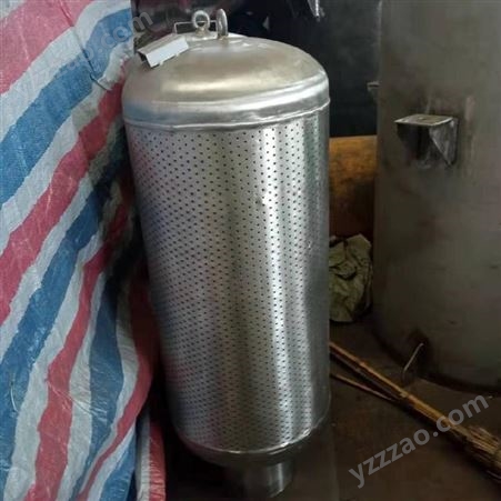 吉鑫吉鑫设备生产 小孔型消声器 蒸汽排汽消声器