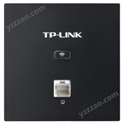 TP-LINK TL-AP450I-PoE 薄款碳素黑方 450M无线面板式AP 碳素黑