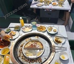北京无烟火锅 煎烤火锅烧烤一体桌 烤涮一体生产厂家
