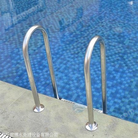泳池扶梯 MU型加厚304不锈钢爬梯下水梯 游泳池扶手设备
