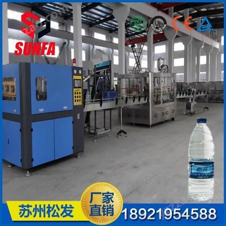 XGF18-18-6日产量30吨瓶装水生产设备   吹瓶灌装包装机整条流水线设备