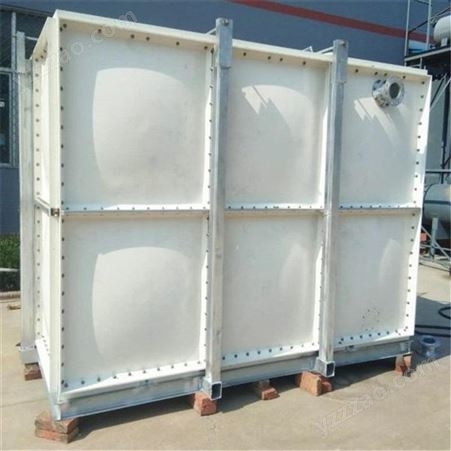 春田环保 定制 玻璃钢环保水箱 100立方大型玻璃钢水箱消防蓄水池