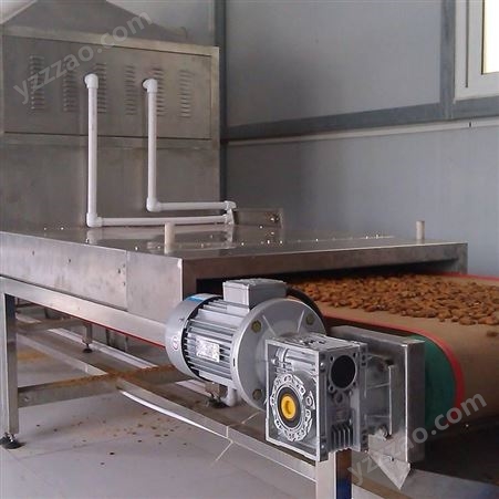 微波烘干机 黄蜀葵烘干设备 薏米低温烘烤机
