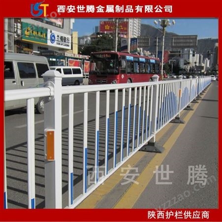 车站道路边广告护栏/美观时尚交通街道分隔栏/公路护栏