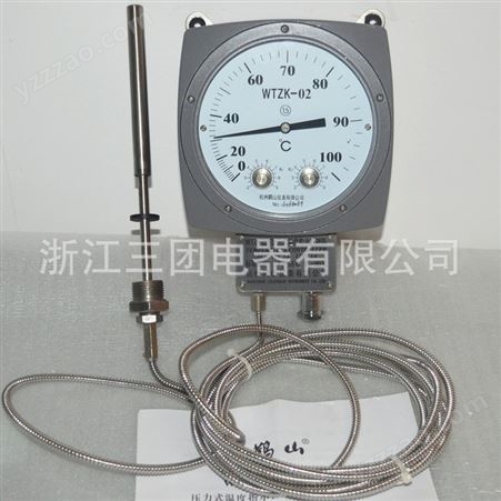 顺通 WTZK-02变压器油面温度控制器WTZK-03压力式温控器温度计油温表