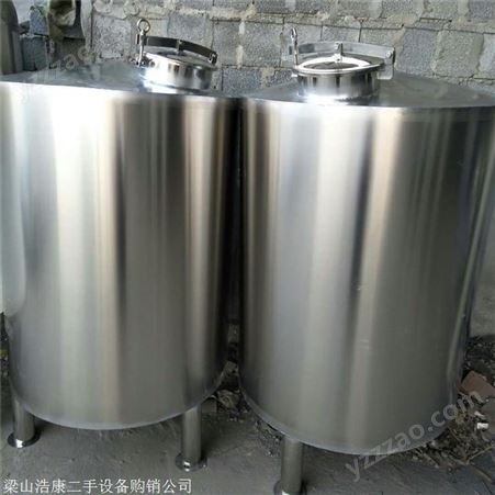 不锈钢酒储罐 二手30吨卧式储存罐 设备种类齐全