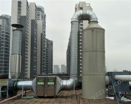 广东久蓝PP喷淋塔，处理30000风量