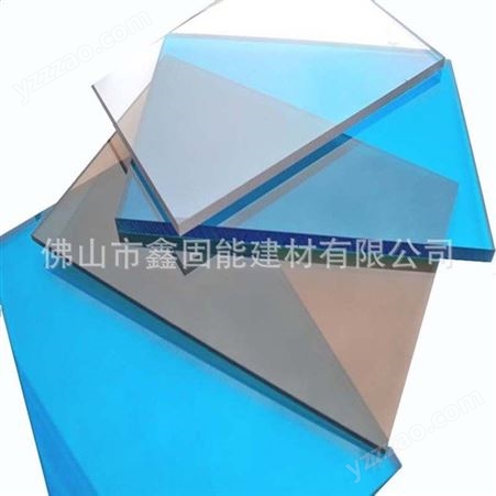 厂家供应耐力板  透明3.0mmPC耐力板  雨棚遮阳棚  阳光房板