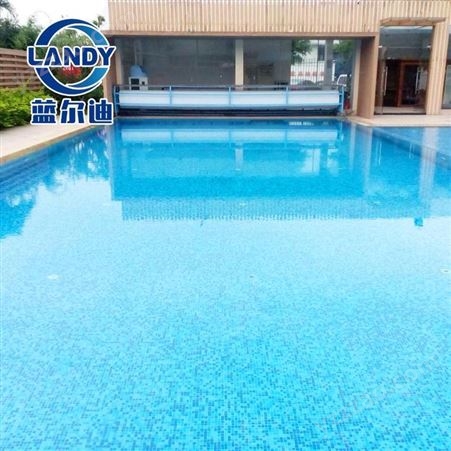 泳池的防水做法 用泳池防水胶膜 泳池防水胶膜的安装指导 蓝尔迪
