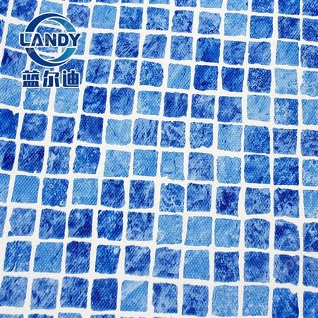 郑州泳池胶膜厂家 游泳池铺装材料胶膜 pvc施工办法 蓝尔迪