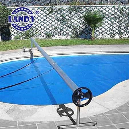 泳池盖布收卷机 泳池保温膜卷膜器 不锈钢材质 承重强 不易损坏 使用寿命长 蓝尔迪