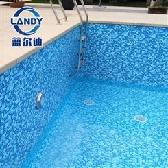 蓝尔迪儿童泳池专用防水PVC胶膜 环保无毒进口 取代瓷砖马赛克 蓝尔迪