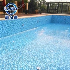 替代泳池馬賽克瓷磚 用泳池膠膜壓條 品質符合GB標準測試 藍爾迪