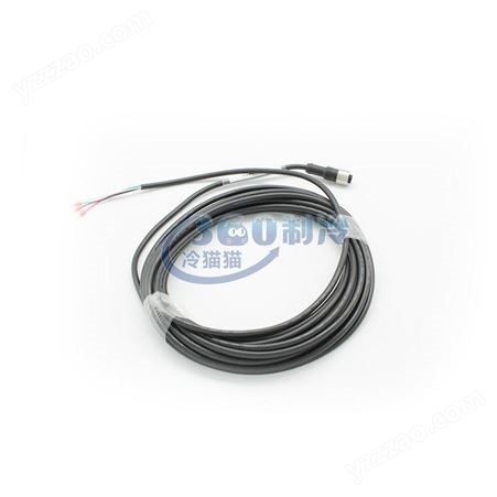 丹佛斯电子膨胀阀连接线缆034G7073 PVC 2米 M12 M/40
