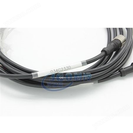 丹佛斯电子膨胀阀连接线缆034G7073 PVC 2米 M12 M/40