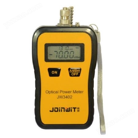 JW3402A/C迷你型手持式光功率计800～1700nm光纤检测光功率测量仪