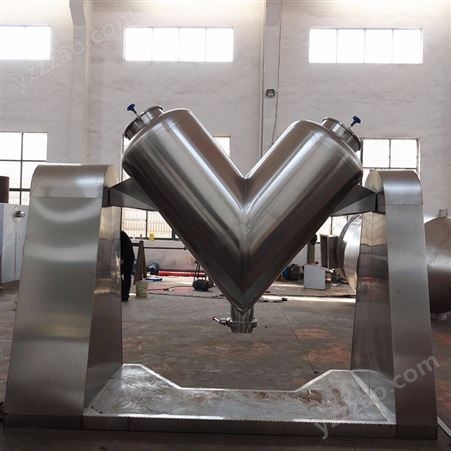 不锈钢V型混合机 粉体物料混合机械 V型混合机 厂家生产