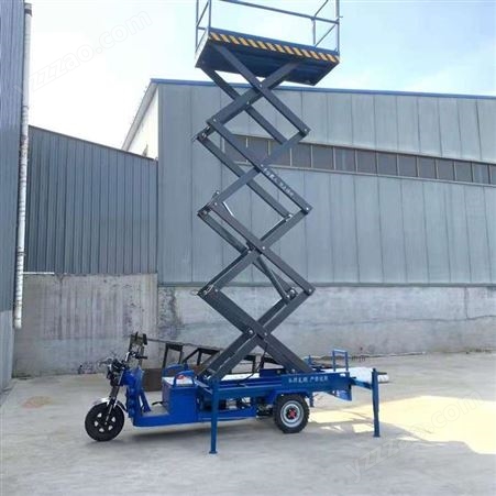 创达机械 升降平台车 气动升降平台车CDSJJ-10型 高空作业升降梯
