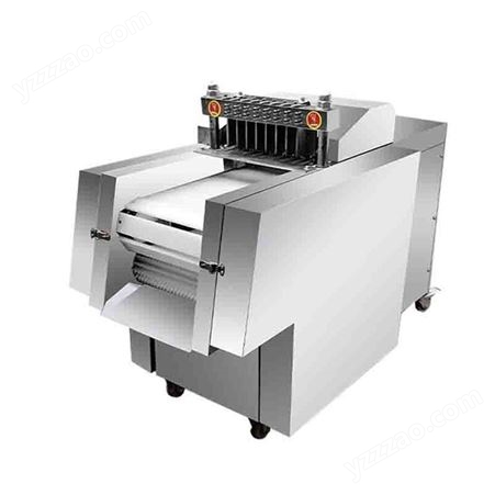 创达机械 自动切鸡块机 冻鸡剁块机 白条鸡鸭切块机 一次成型 质量可靠