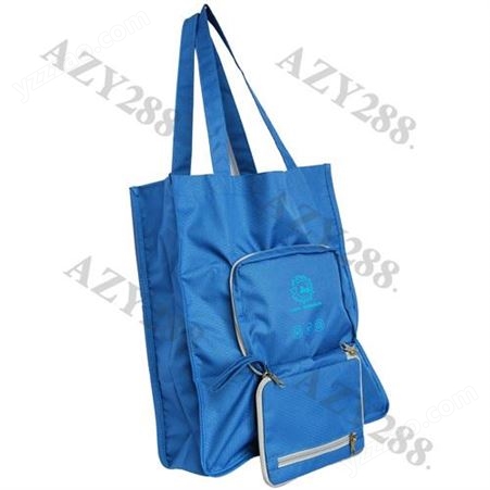 尼龙袋定制手提袋子立体袋订做折叠车缝购物袋定制旅行折叠收纳包加印logo