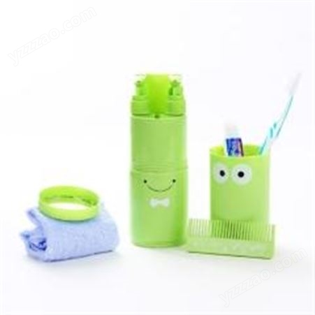 红素旅行牙杯洗漱杯牙刷牙膏便携套装 500件起订不单独零售