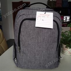 深圳手袋厂加工定制韩版灰色蚂蚁布双肩包 旅行背包