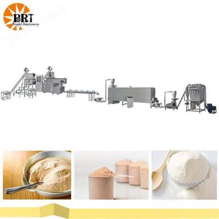 济南比睿特机械 厂家供应冲泡型早餐谷物粉生产设备 玉米糊生产设备 营养粉加工机