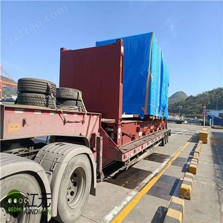 蛇口港特种柜整车运输  蛇口港到珠三角特种拖架 国际物流运输服务
