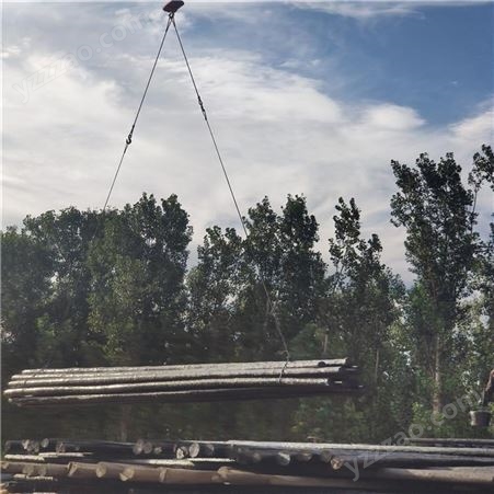 星迈 光缆油木杆报价 电力油木杆 质量可靠