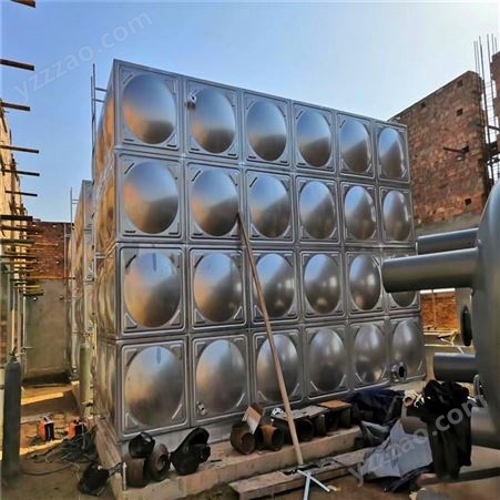 50吨方形不锈钢消防水箱 全兴平底平面立式不锈钢水塔