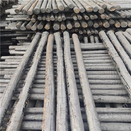 星迈 电力油木杆出售 防腐油木杆 厂家生产
