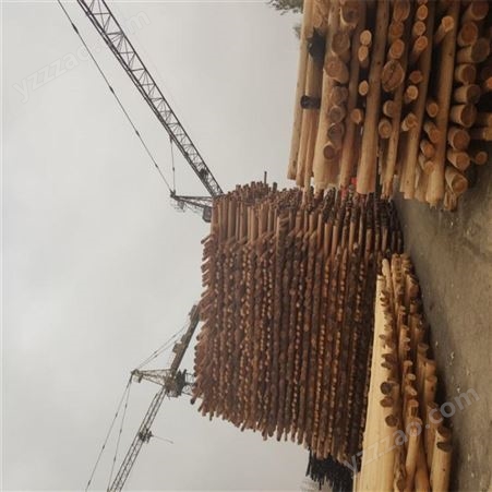 星迈 7米油木杆 防腐油木杆 油炸木杆
