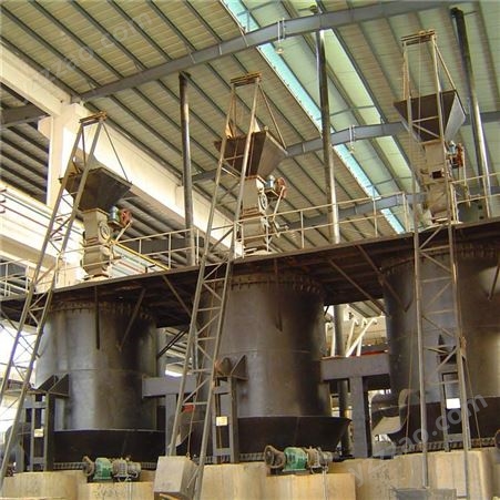 安徽芜湖市单段式煤气发生炉 耀弘φ3.2m煤气发生炉 布风均匀 用于玻璃工业熔池 性能高