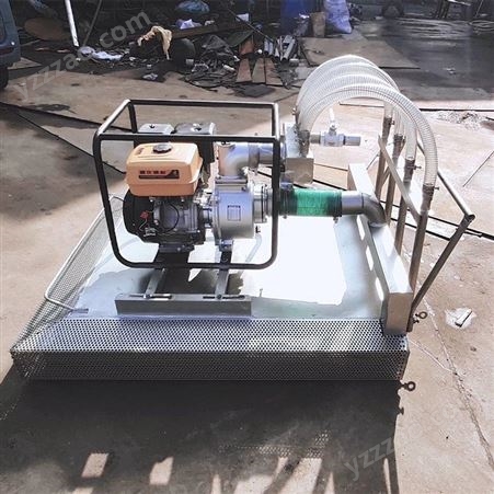 出售挖藕机漂浮式汽油挖藕机 高压喷枪冲藕机