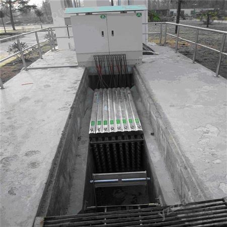 排架式紫外线消毒器污水杀菌设备用于4万吨市政污水处理厂配置