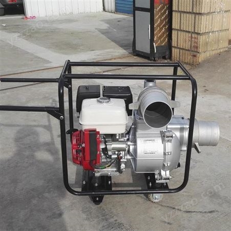 驰庭6寸高压自吸泵家用抽水机 便携式防汛汽油自吸泵