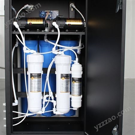 800G黑白箱式商务净水器RO反渗透工程水处理 商用纯水机厂家直发好用耐用