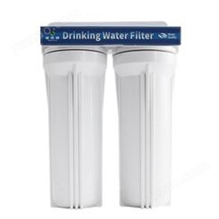 西安净水器滤芯  净水器滤芯价格   净水器滤芯 10寸双级管道 PLD-QZ02