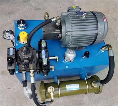 东莞直销带水冷冷却器小型液压泵站 电机油箱动力单元