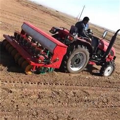 小粒菜籽谷子播种机 拖拉机带下肥下种一体机 精量播种机