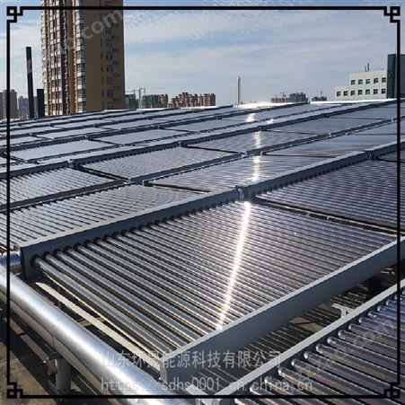 酒店太阳能热水工程 太阳能空气能结合